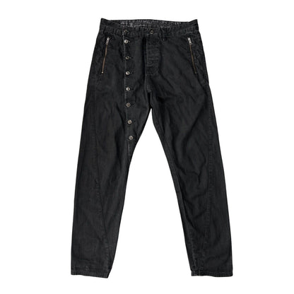 Bolongaro Trevor Black Jeans Avant-Garde