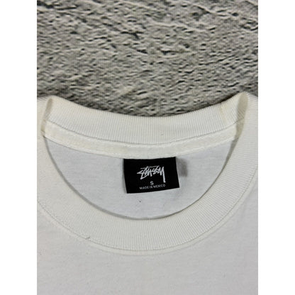 Stussy Rick Owens 40th Anniversary Logo World Tour Tee Shirt