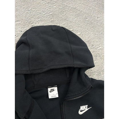 Nike tech fleece zip hoodie black grey