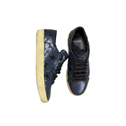 Saint Laurent Hedi Slimane sl06 Star sneakers low navy black stars