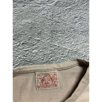 Evisu longsleeve big logo seagull beige white vintage