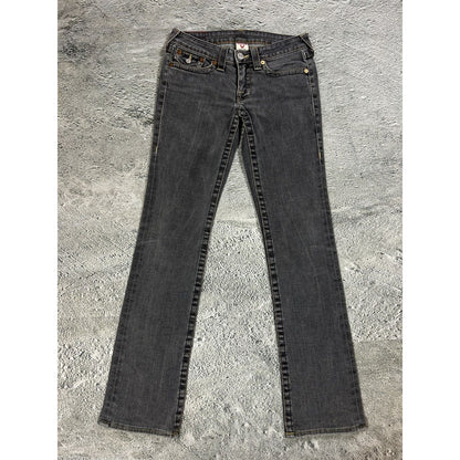 True Religion jeans vintage grey Billy flared