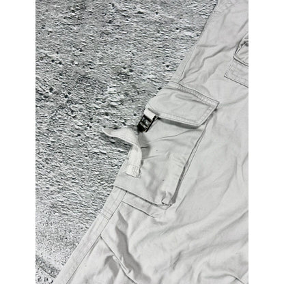 Saix vintage cargo pants beige military flared