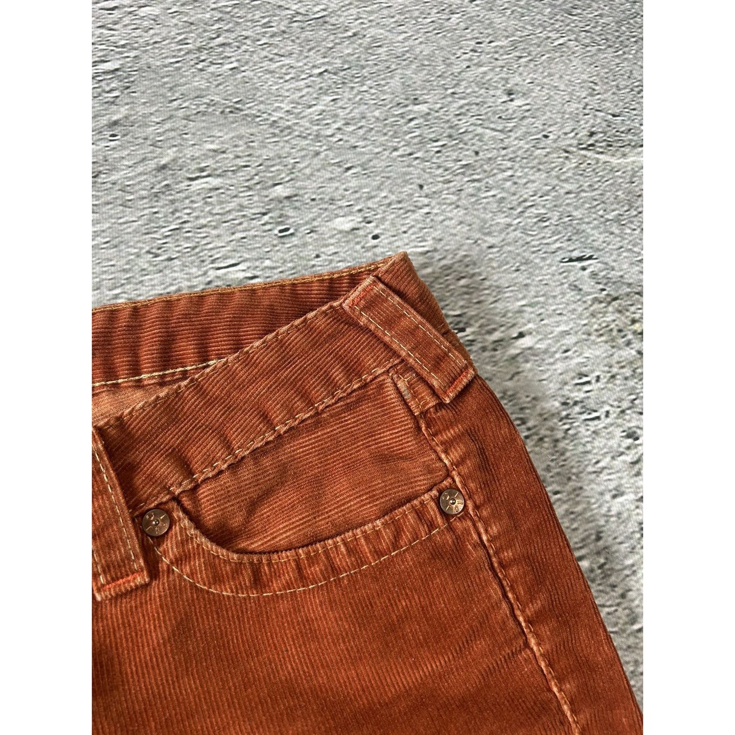 True Religion Joey jeans vintage cords corduroy pants flared