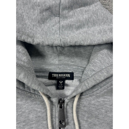 True Religion zip hoodie vintage big logo Y2K