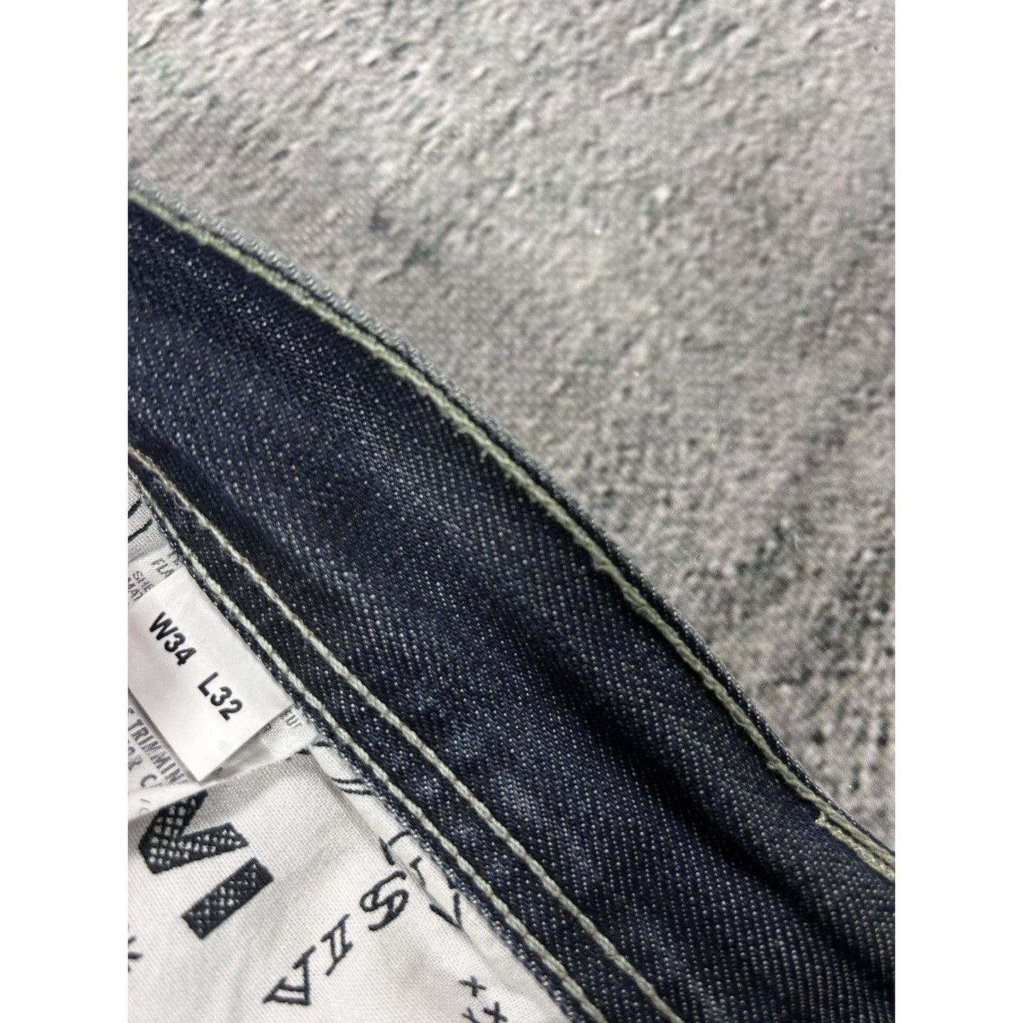 Evisu Yamane jorts grey Y2K shorts denim mint gull
