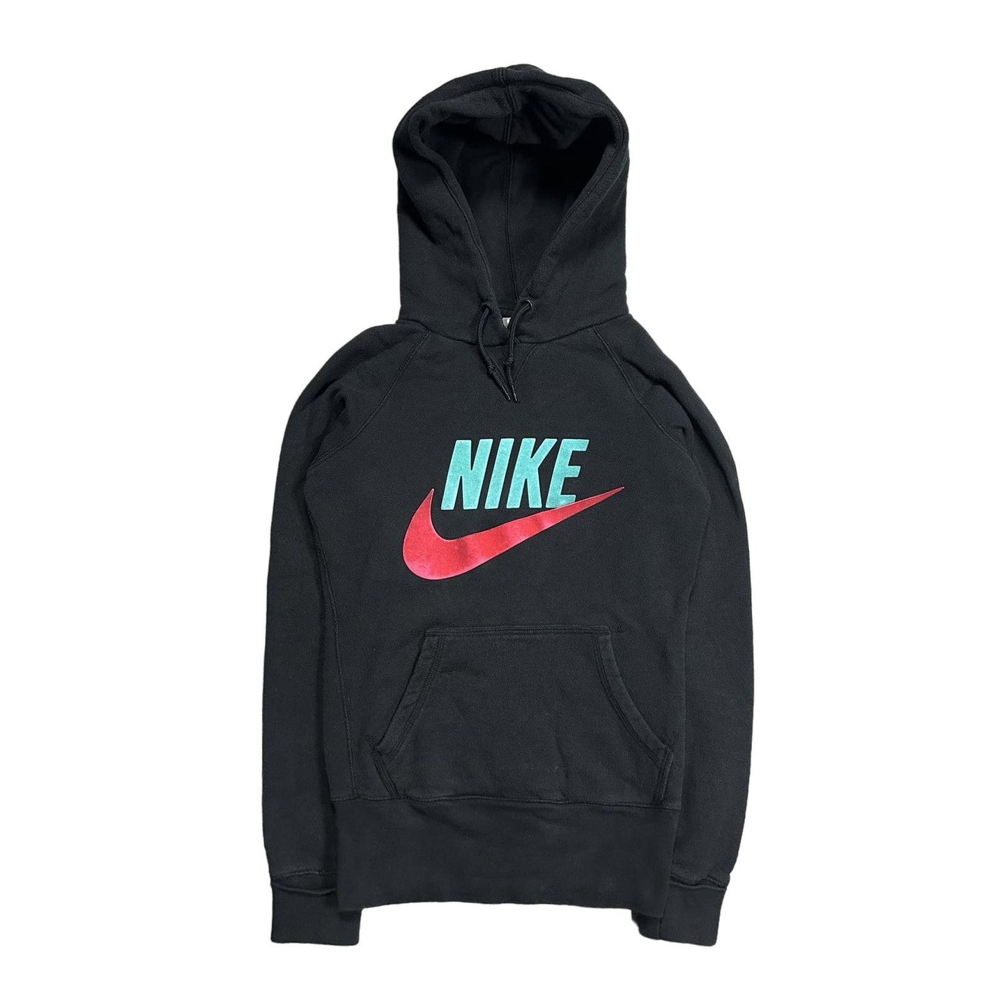 Nike vintage black hoodie big logo 2000s