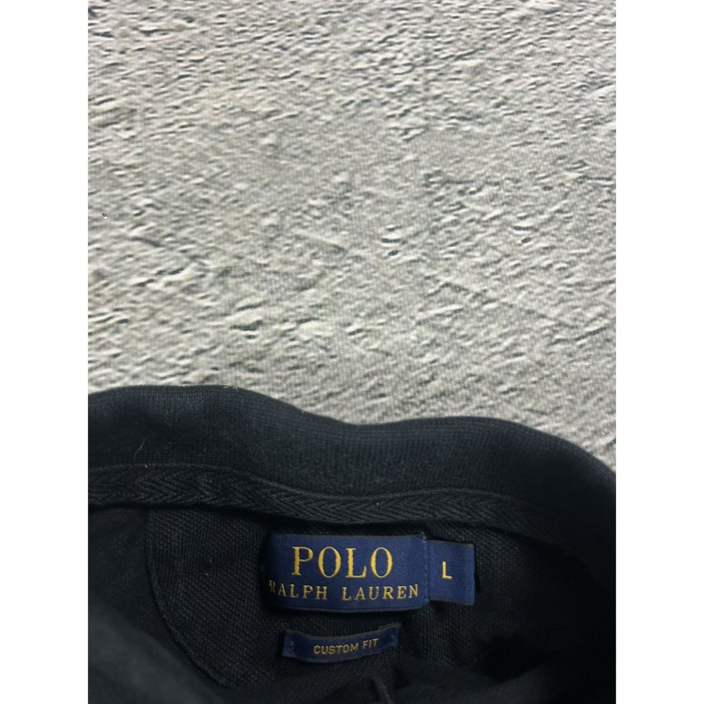 Chief Keef Polo Ralph Lauren black white polo big pony