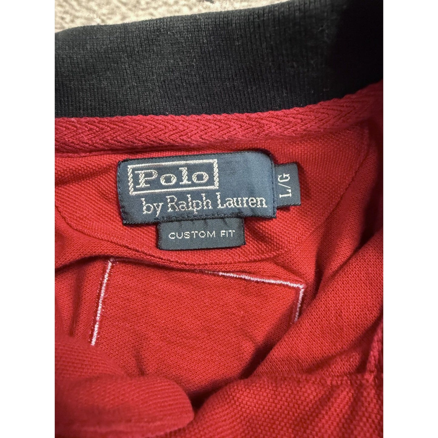Chief Keef Polo Ralph Lauren Spain vintage red big pony
