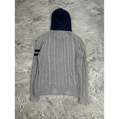 Polo Ralph Lauren big pony hoodie sweater knit grey