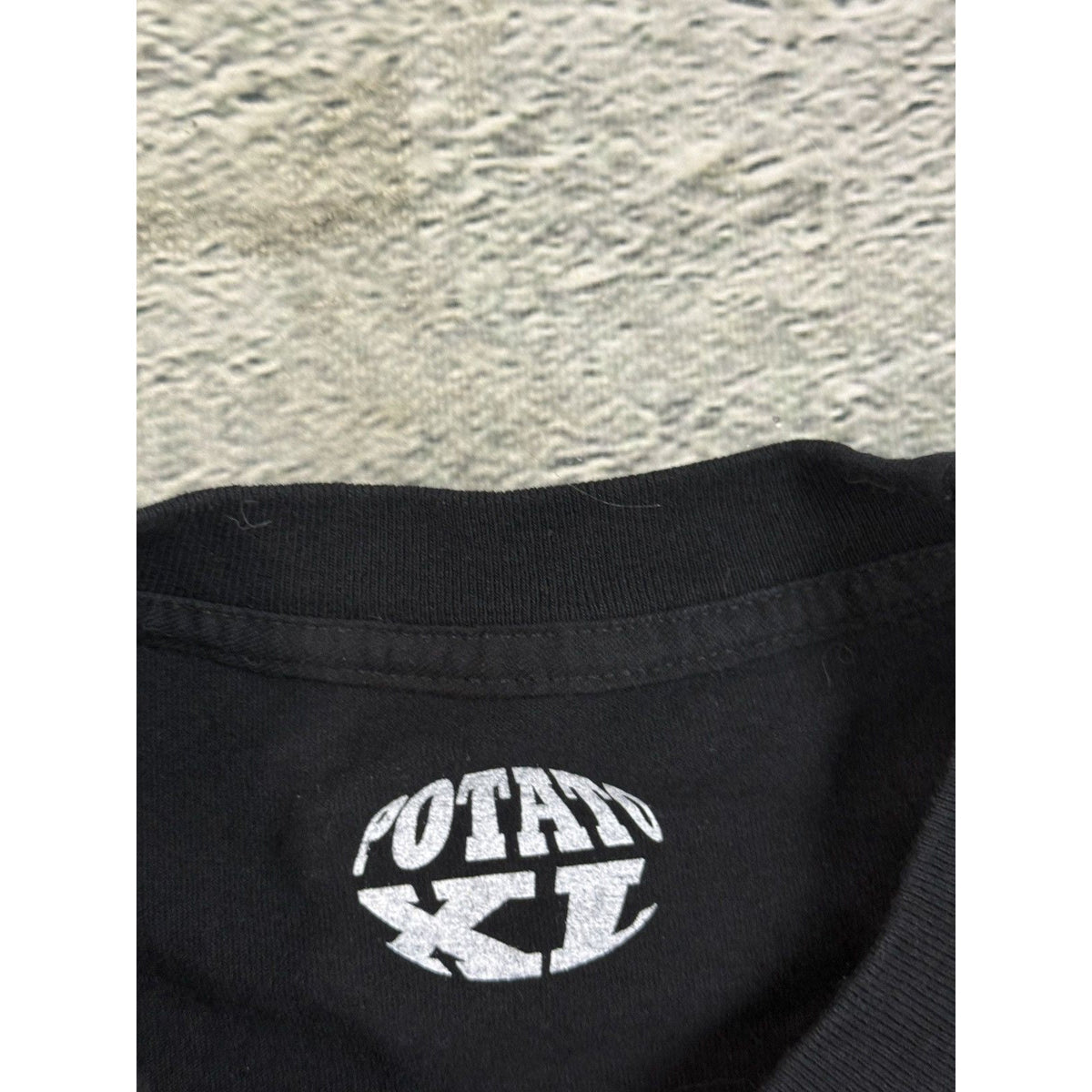 Imran Potato T-shirt black pi letter