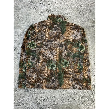 Realtree Camouflage fleece sweatshirt full zip vintage
