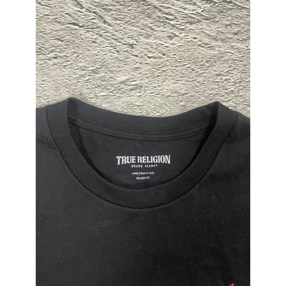 True Religion Raindbow T-shirt logo embroired relaxed