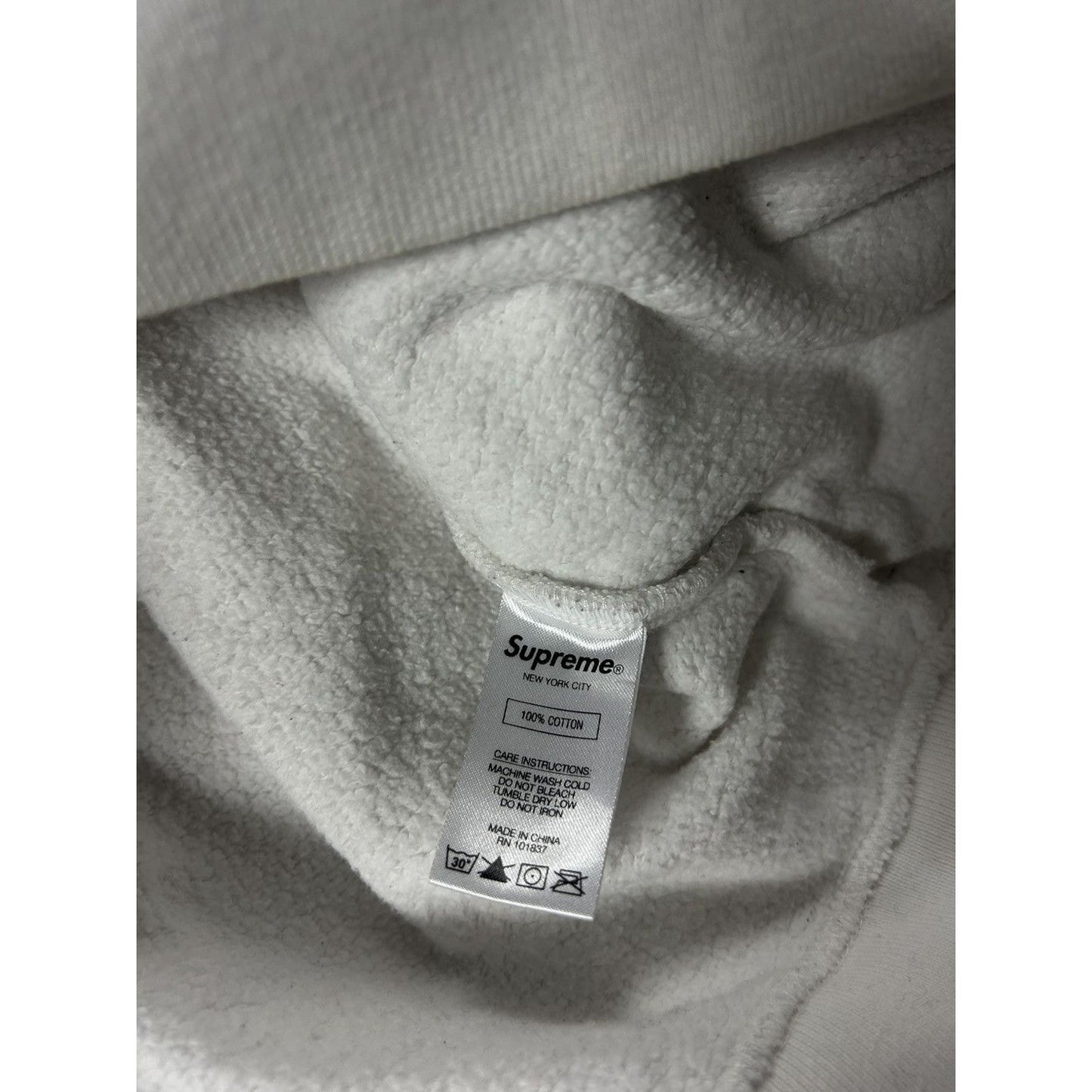 Supreme Milan Hoodie World Famous SS20 white green red