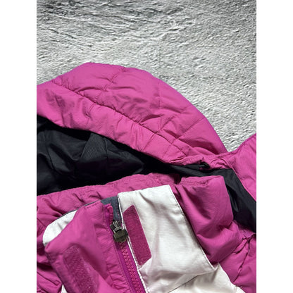 Nike ACG vintage white pink puffer jacket small logo