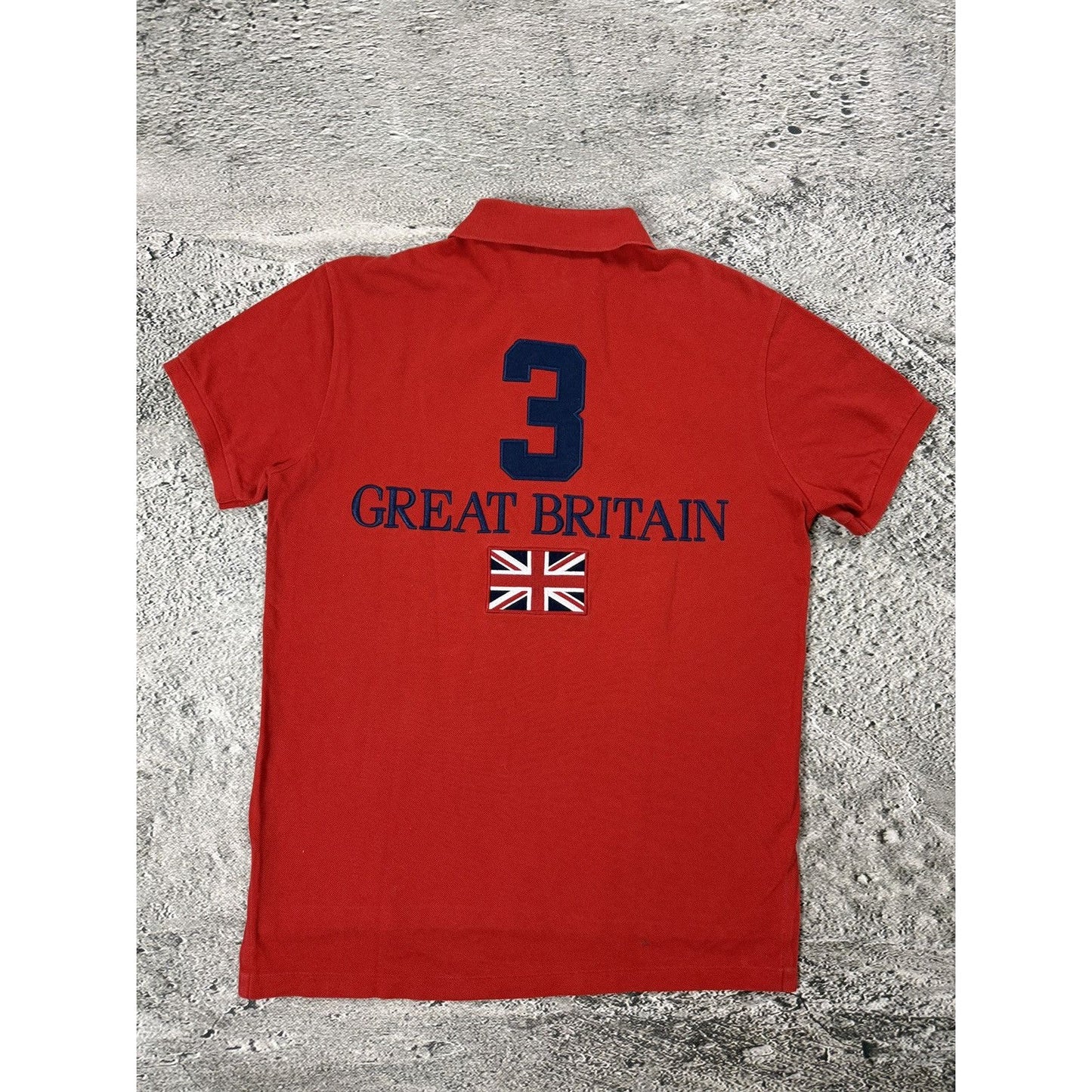 Chief Keef Polo Ralph Lauren Great Britain vintage red