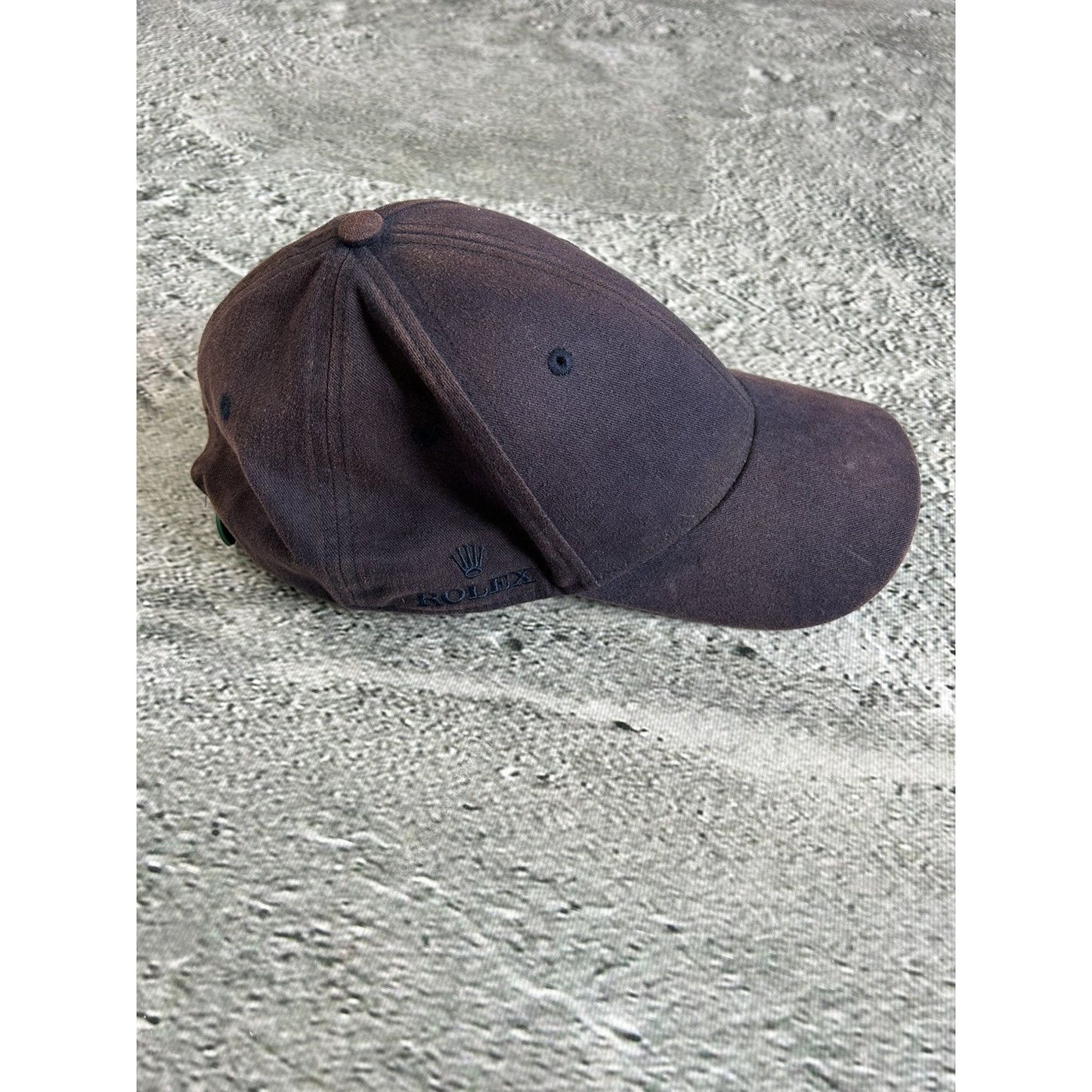 Rolex cap navy blue hat vintage faded