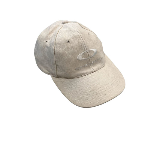 Oakley cap vintage beige hat big logo Y2K