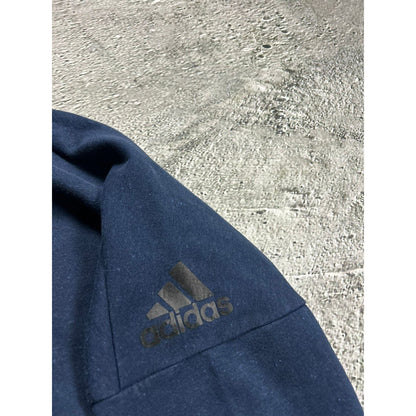 Adidas zip hoodie tech fleece navy