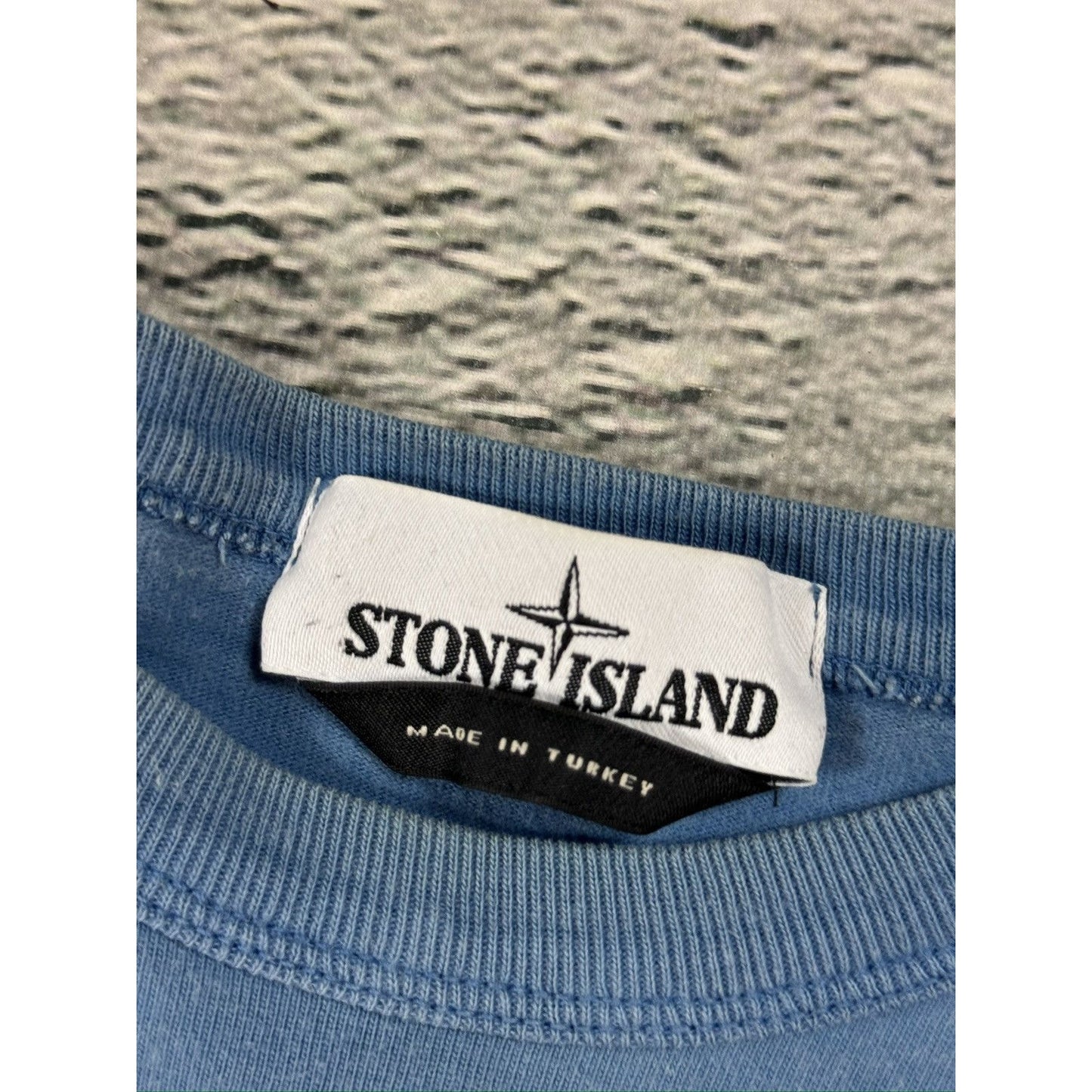 Stone island Blue Turquoise crewneck sweatshirt