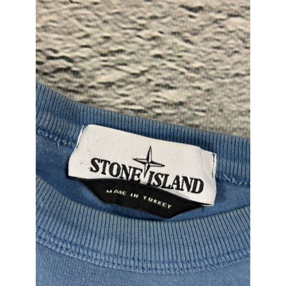 Stone island Blue Turquoise crewneck sweatshirt