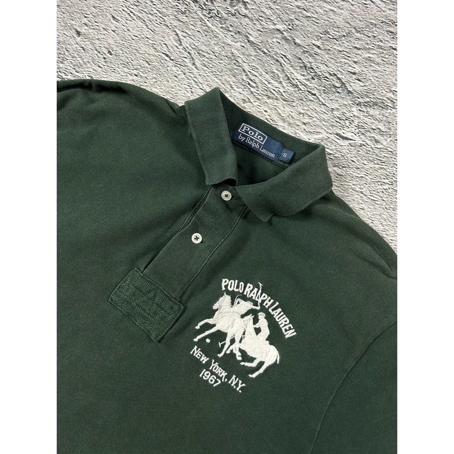 Chief Keef Polo Ralph Lauren Polo green white big pony Y2K