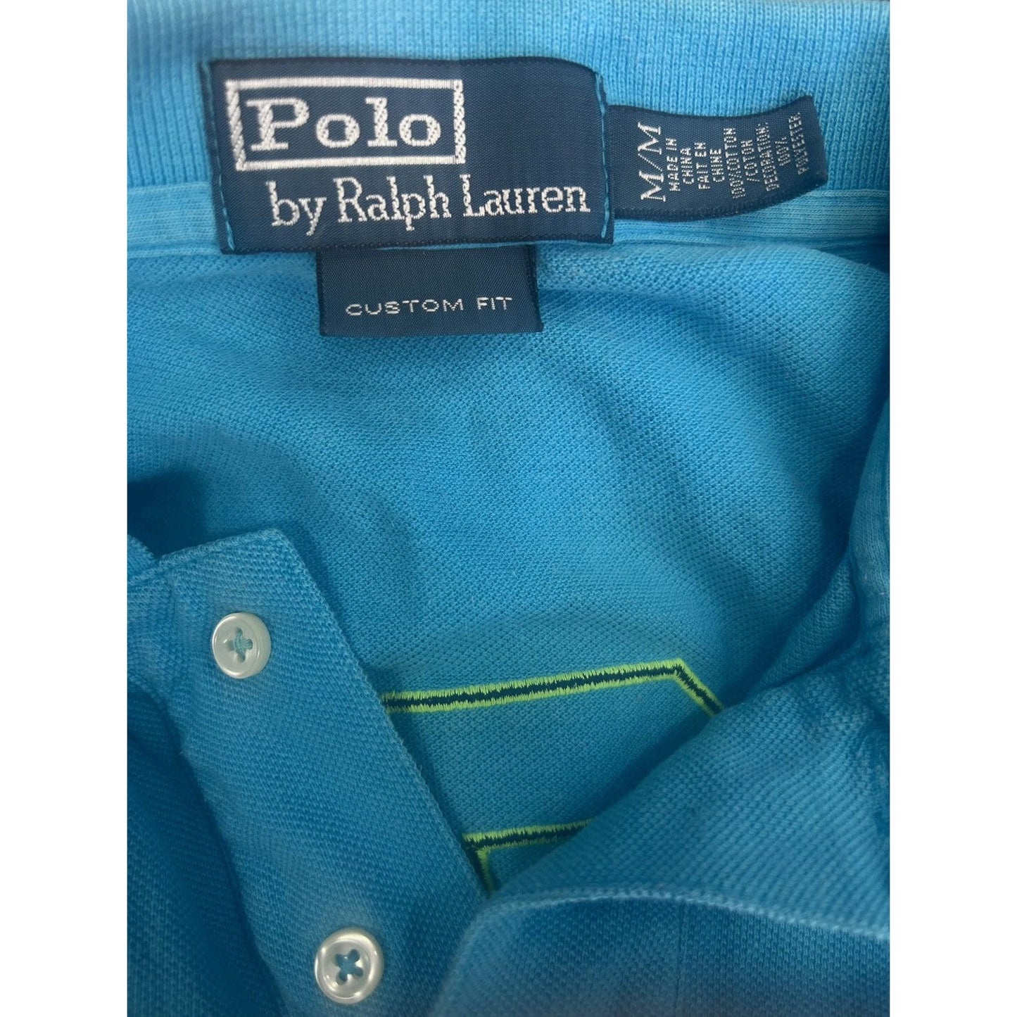 Chief Keef Polo Ralph Lauren Polo green white big pony Y2K