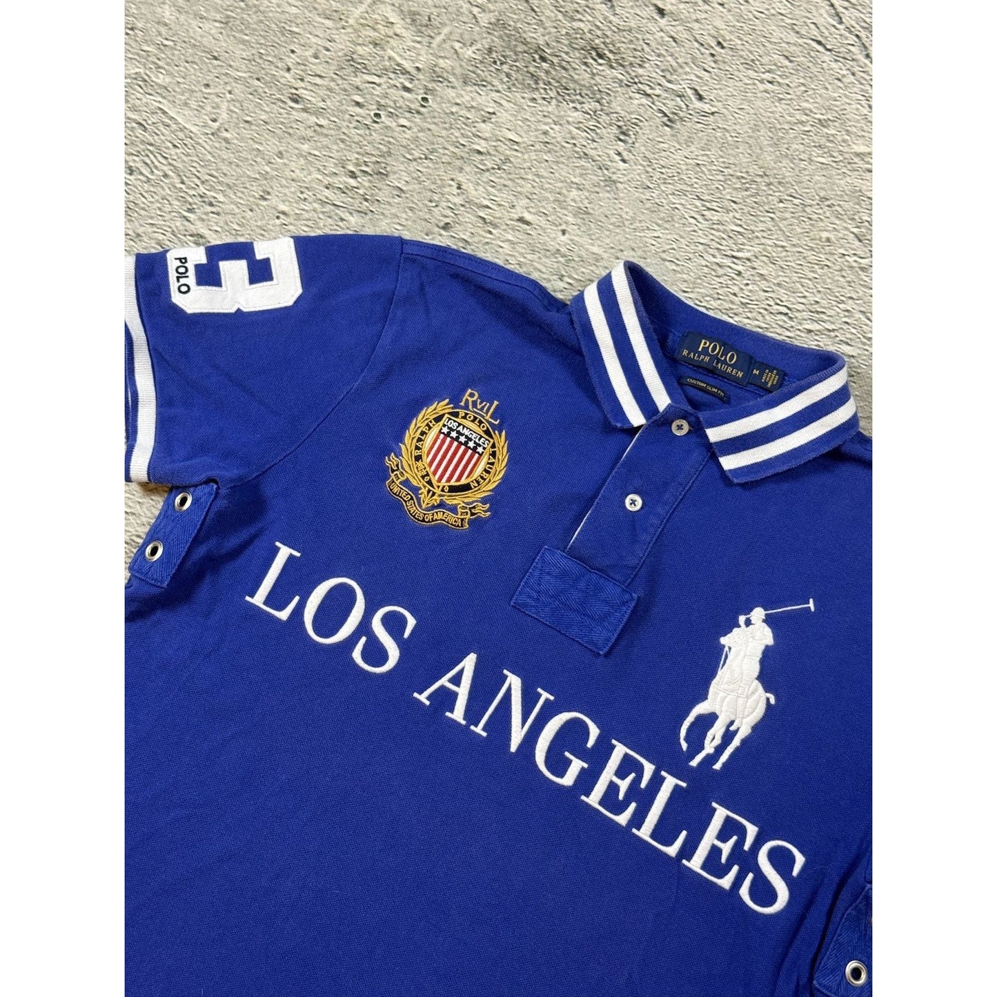 Chief Keef Polo Ralph Lauren Los Angeles vintage blue