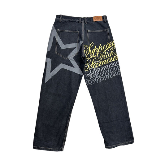 Townz Clothing Baggy Jeans Japanese Brand Vintage