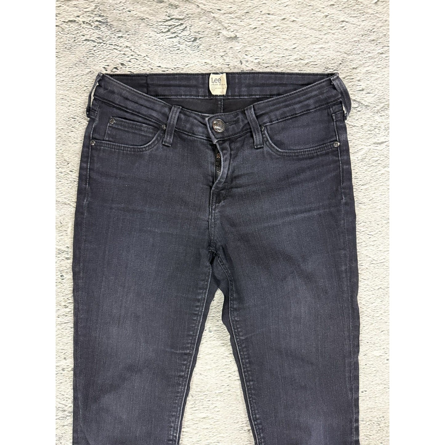 Lee skinny jeans denim pants Y2K black