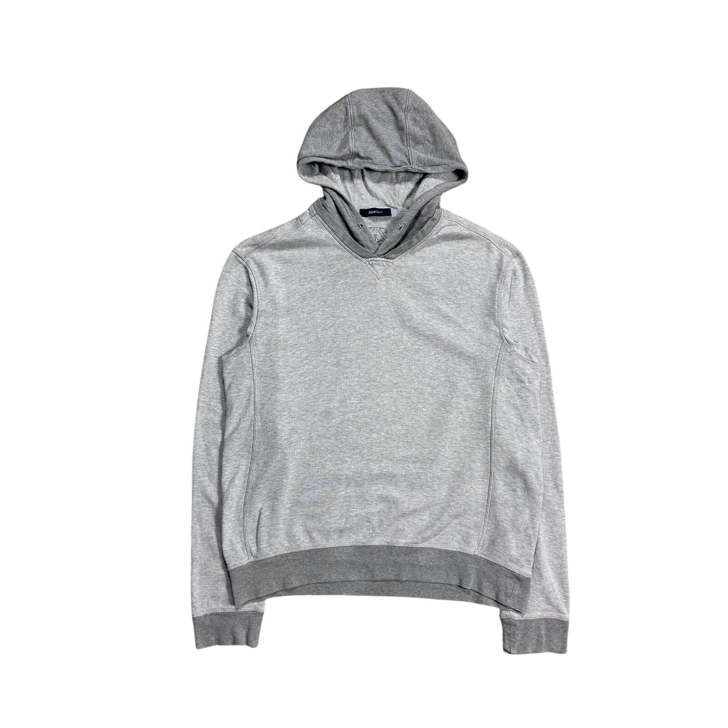 Zegna sport grey hoodie thin Ermenegildo Zegna