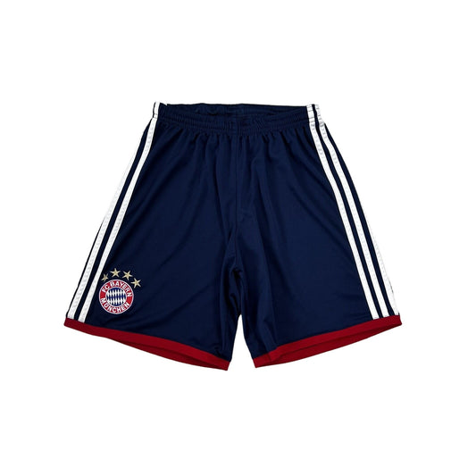 Adidas Bayern Munich navy shorts track pants drill Y2K