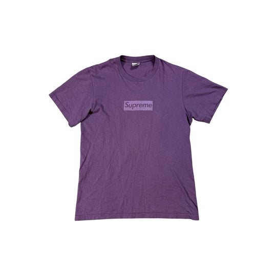 Supreme bogo T-shirt tonal dusty purple box logo SS23