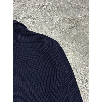 Christian Dior Monsieur Cardigan vintage 70s sweater navy
