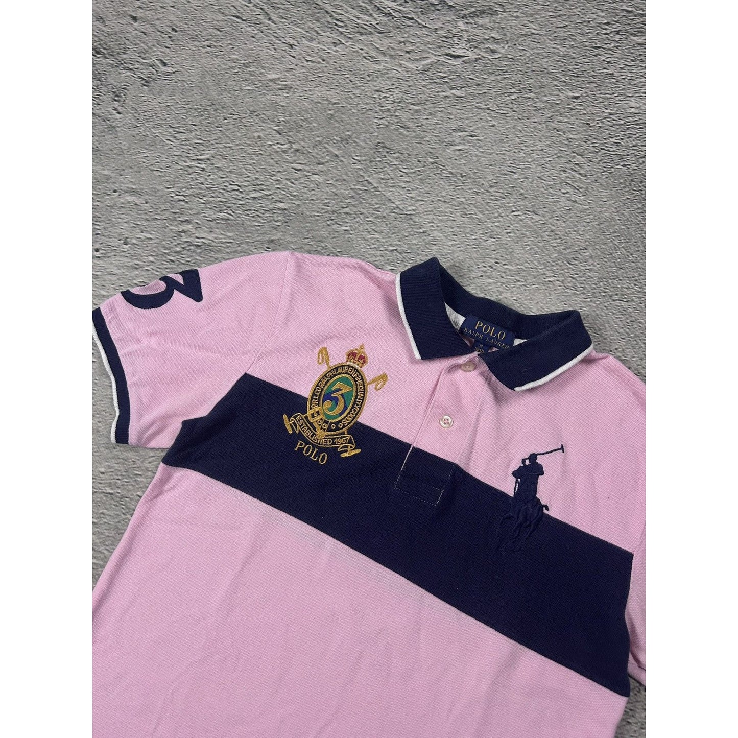 Chief Keef Polo Ralph Lauren vintage pink T-shirt big pony