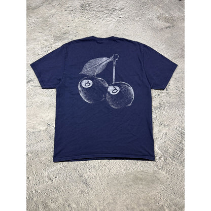 Stussy t-shirt navy vintage cherry