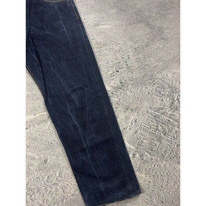 Evisu jeans daicock big logo red selvedge denim