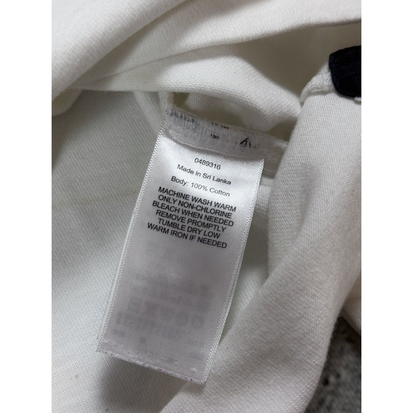 Chief Keef Polo Ralph Lauren longsleeve big logo White