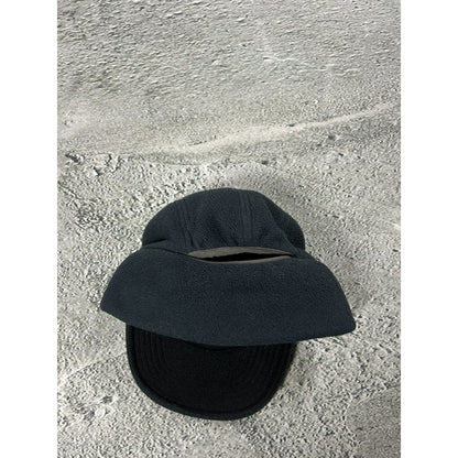 Salomon vintage cap winter Y2K navy blue