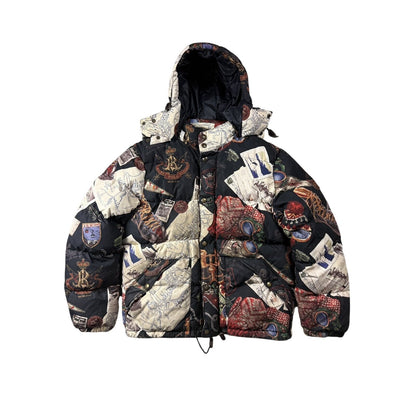 Ralph Lauren Polo Puffer Graphic Down Jacket Chief Keef