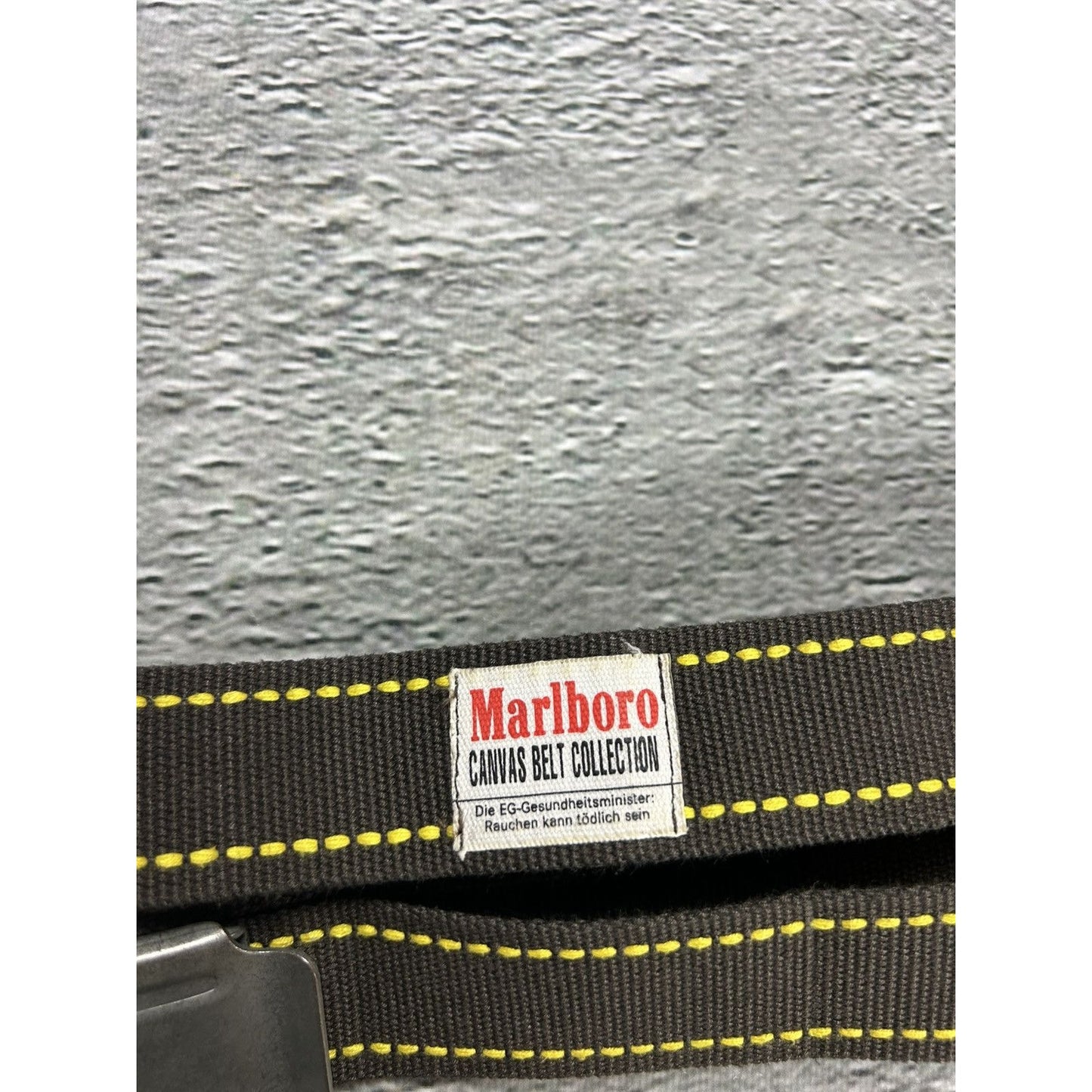 Marlboro Belt brown Vintage Y2K canvas belt collection