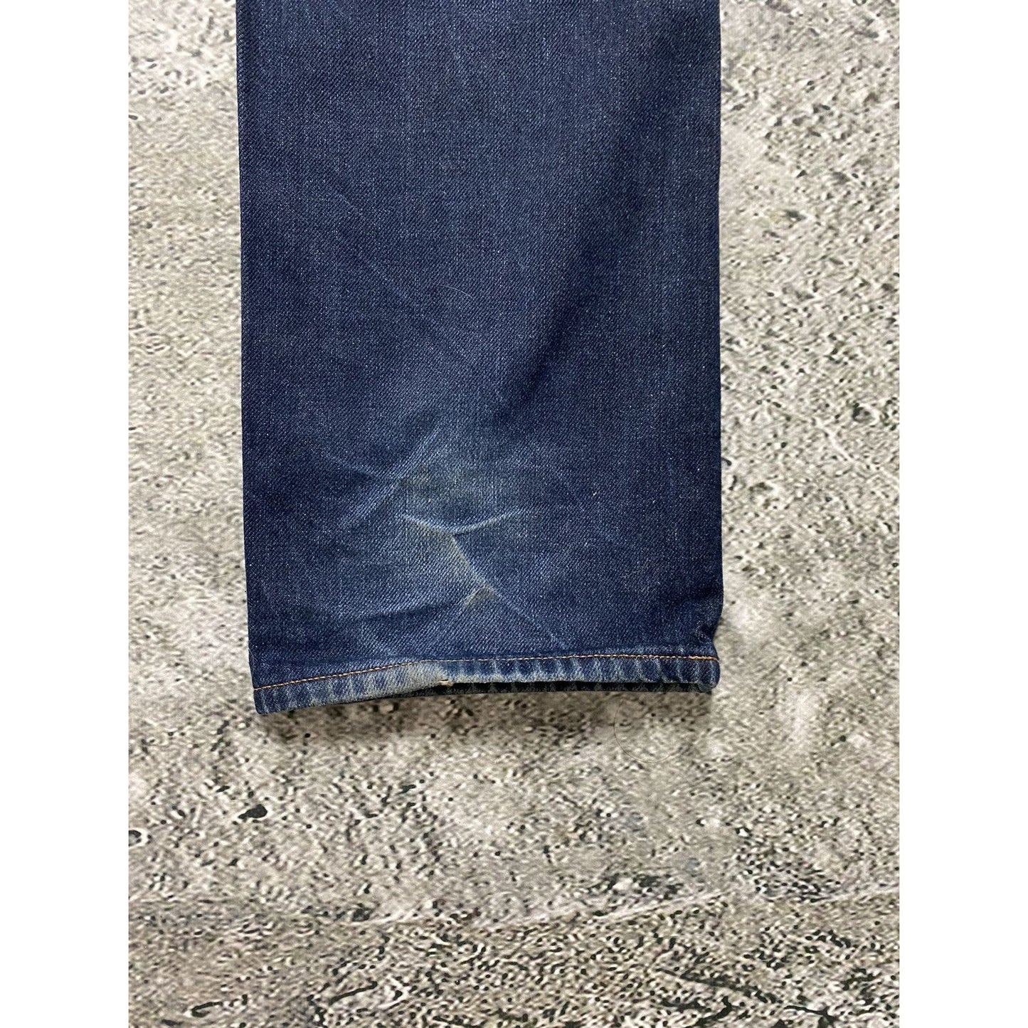 Evisu jeans vintage navy white seagulls selvedge