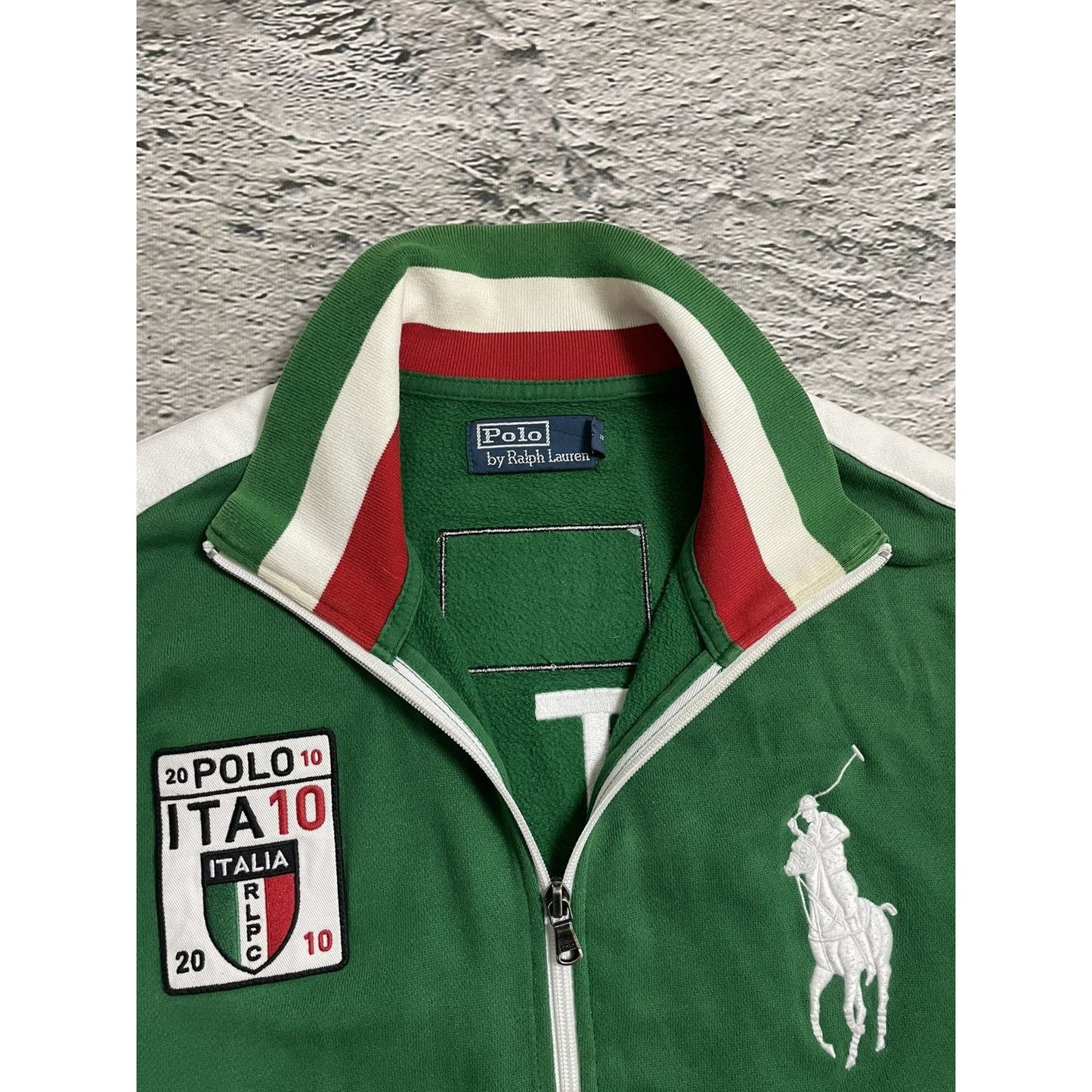 Chief Keef Polo Ralph Lauren zip sweatshirt Italia racing