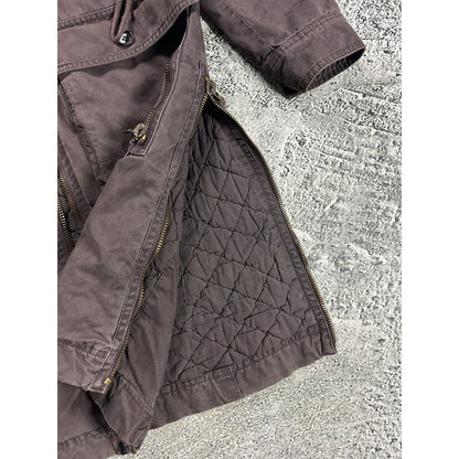 Dolce & Gabbana coat vintage utility miltary brown Y2K