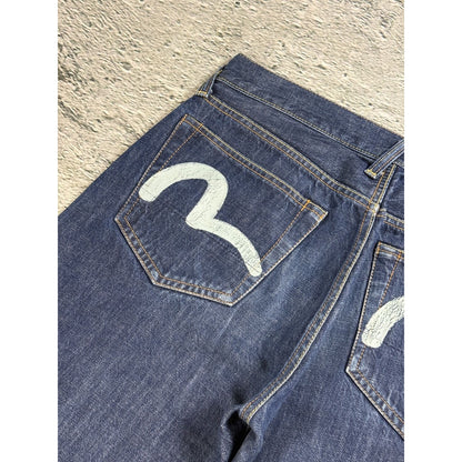 Evisu jeans vintage seagull logo selvedge