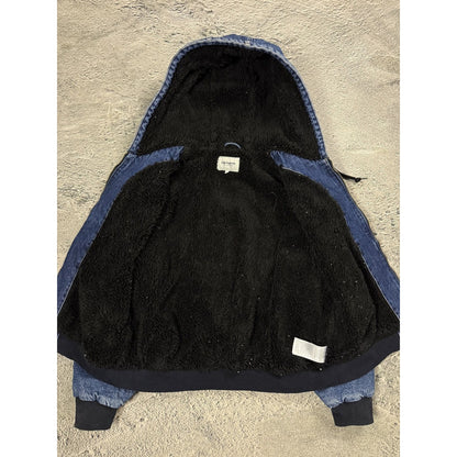 Carhartt Active Jacket Denim vintage blue sherpa