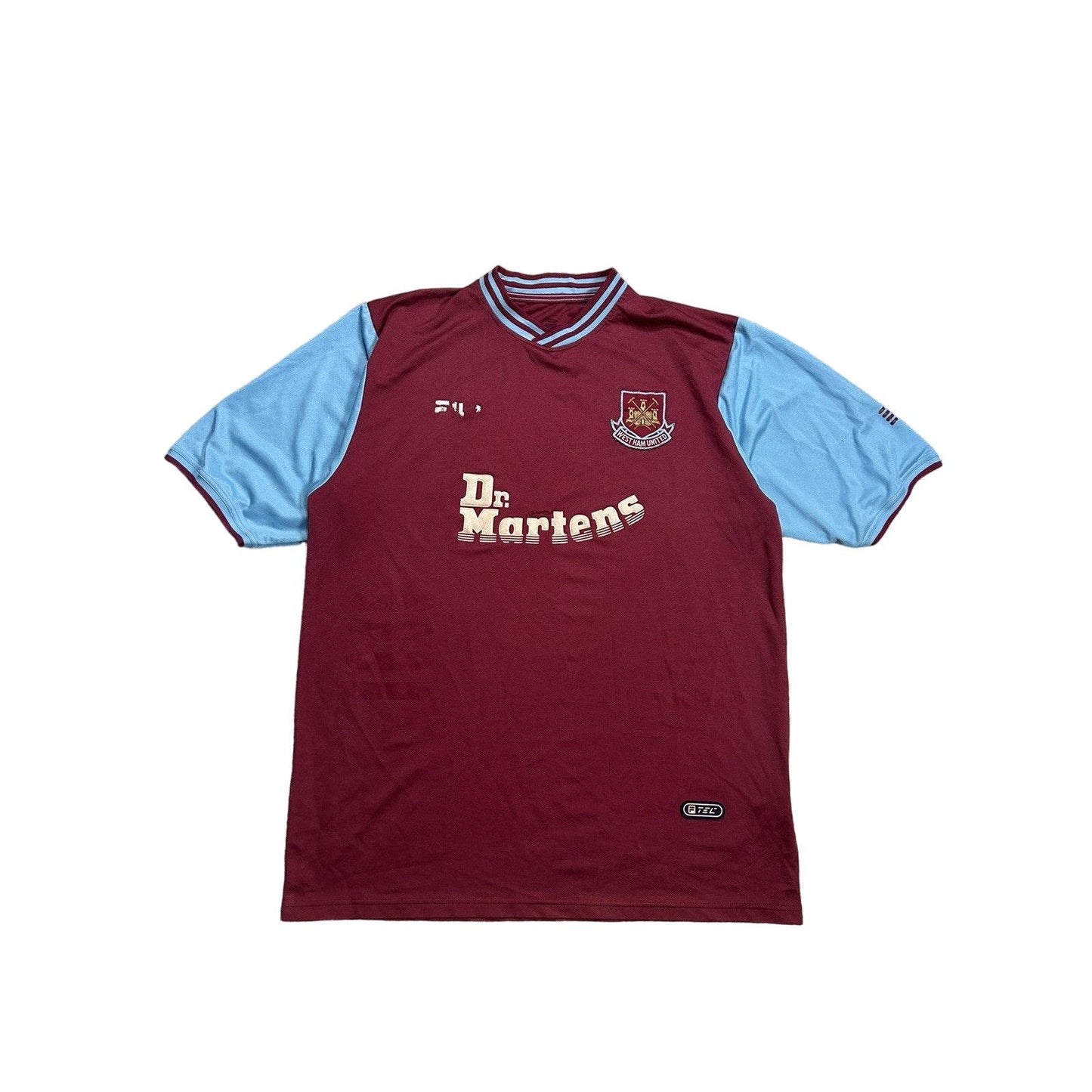 West Ham United vintage Fila Jersey Dr. Martens 2001 2003