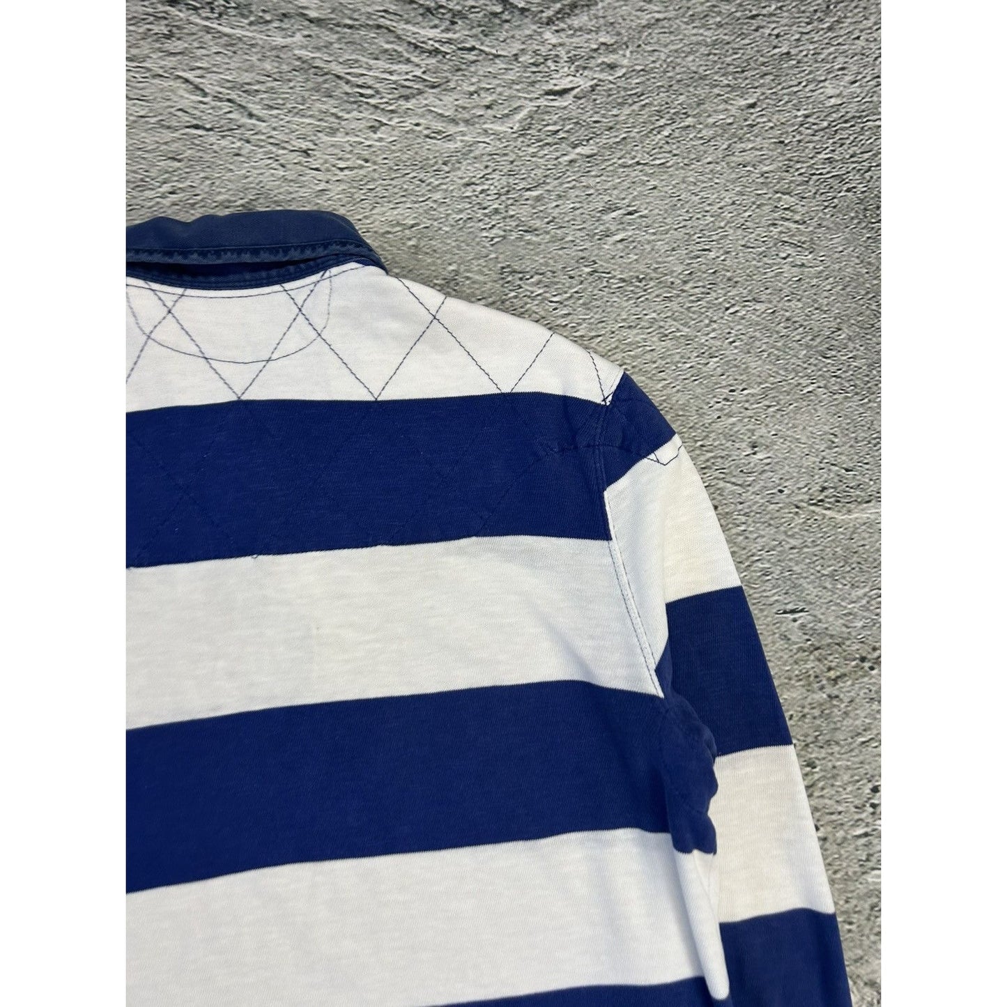 Chief Keef Polo Ralph Lauren striped longsleeve blue white