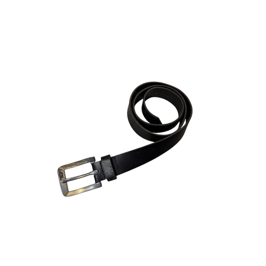 Diesel leather belt big buckle Y2K black basic gold silver