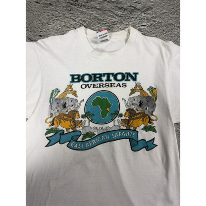 Vintage T-shirt Made in USA African Borton Fruit of the loom